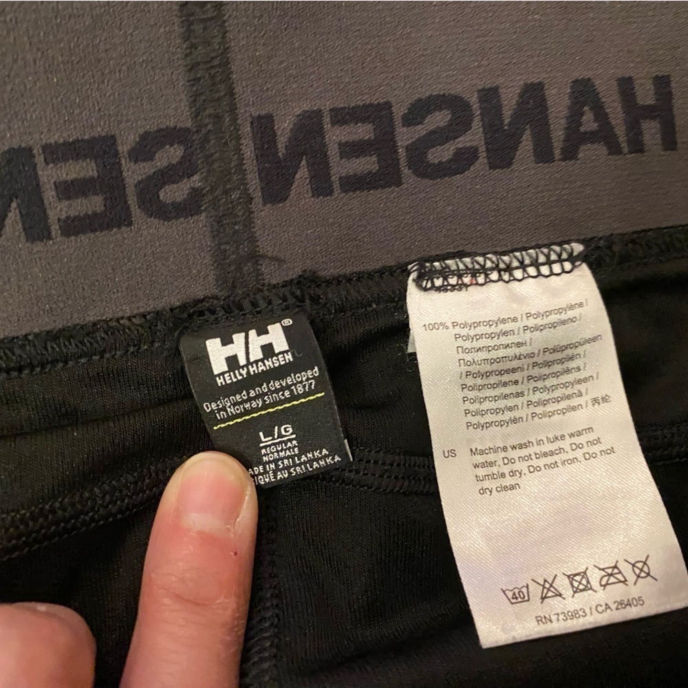 Helly Hansen LIFA Base Layer Pants Size Large stretchy Great Condition unisex - Picture 6 of 10